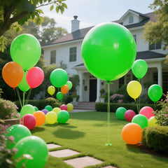 KAWKALSH mint arch balloon suits weddings and baby showers.