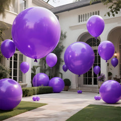 KAWKALSH 36-inch balloon ideal for baby showers and gender reveals with dramatic visuals.