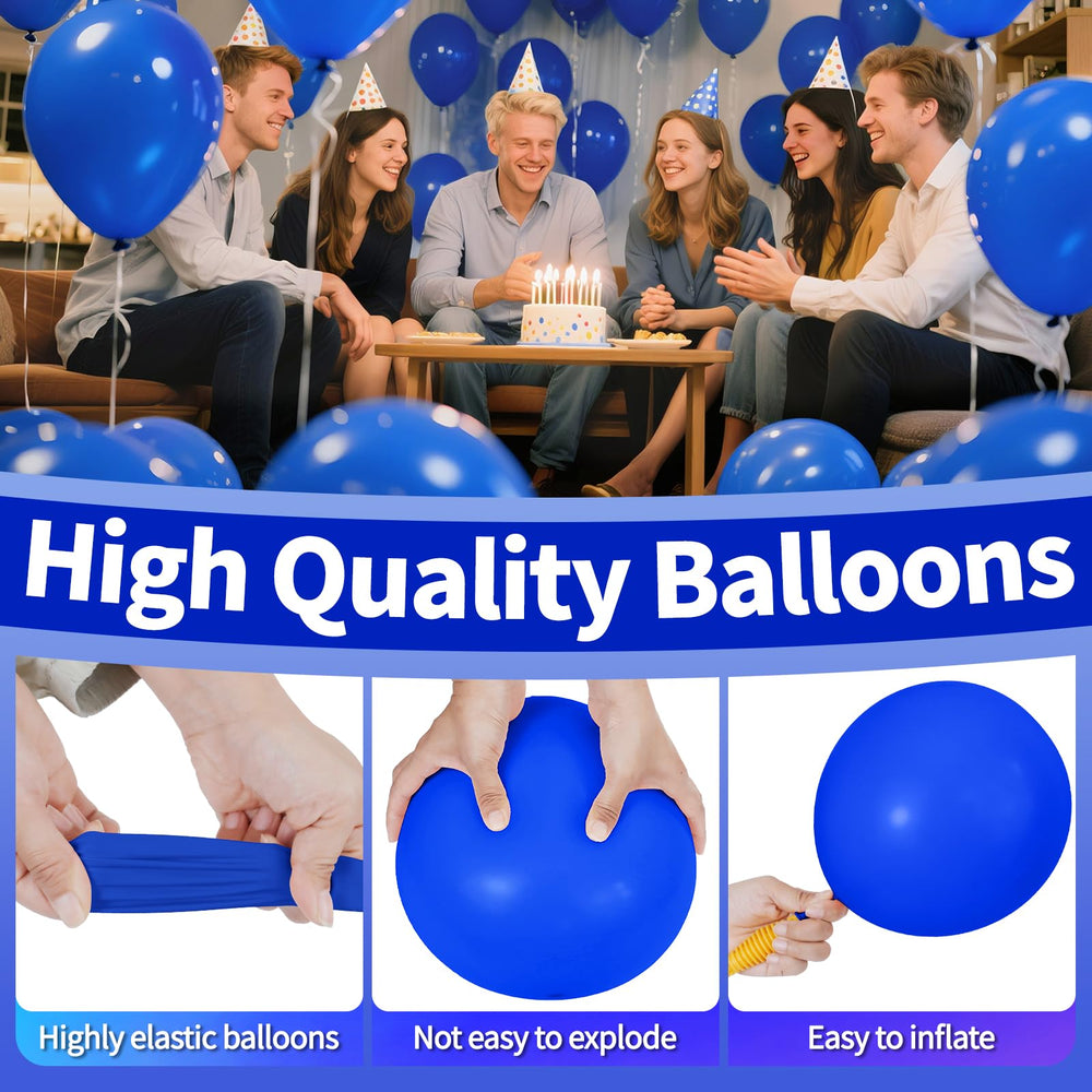 KAWKALSH durable balloons with thick walls that reduce pops during setup.