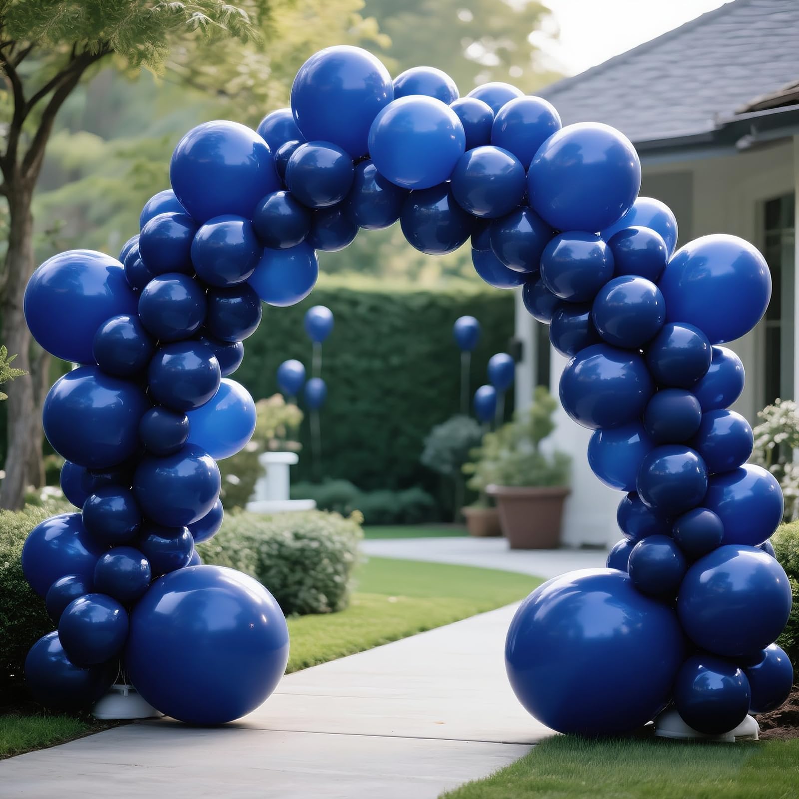 KAWKALSH event-ready blue balloons ideal for weddings and parties.