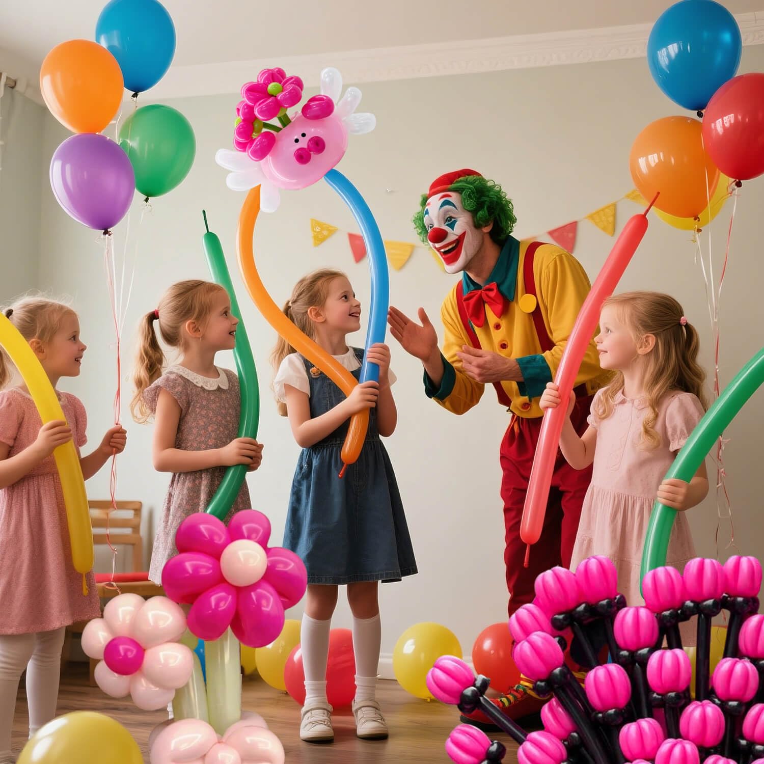 KAWKALSH balloons with talcum powder ensure safe handling.