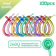 KAWKALSH twisting kit enables easy animal shapes for party decor.