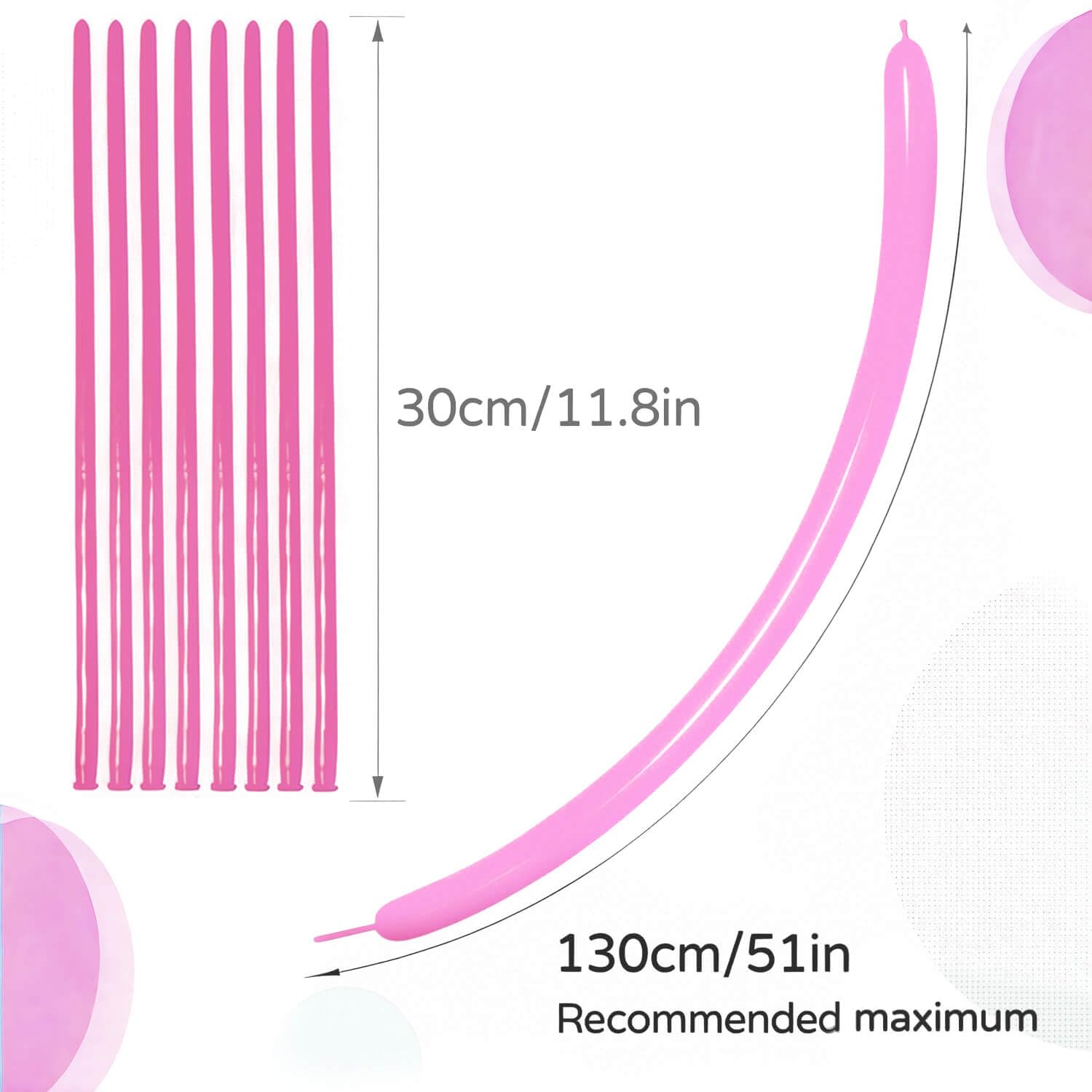 Using an air pump to inflate long balloons for safe, uniform twisting and design.