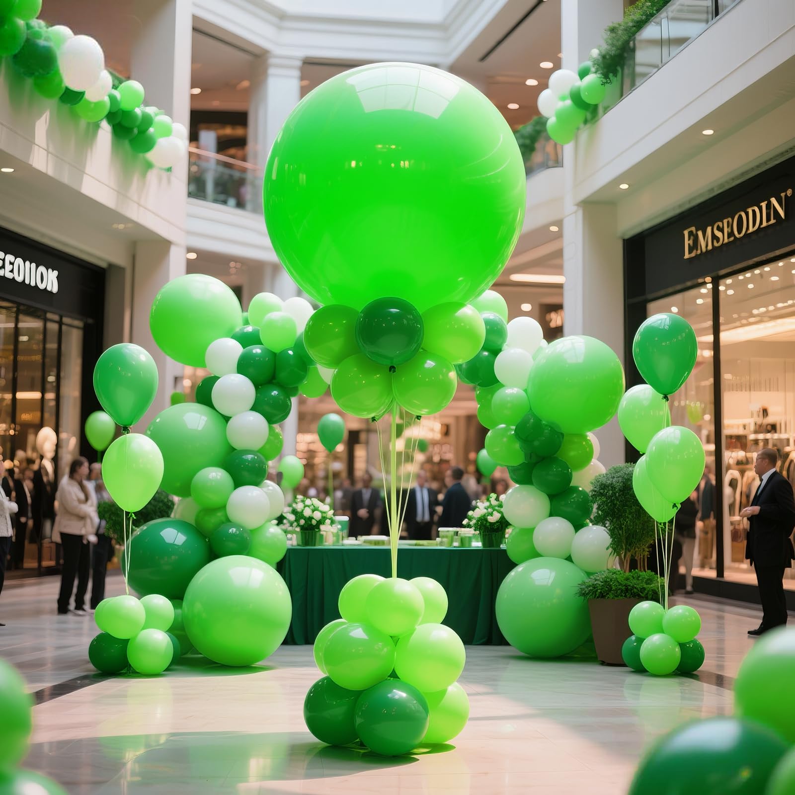 KAWKALSH biodegradable latex balloon offers eco-friendly decor.