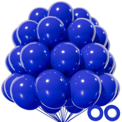KAWKALSH blue 12-inch balloon for elegant wedding arches and centerpieces.