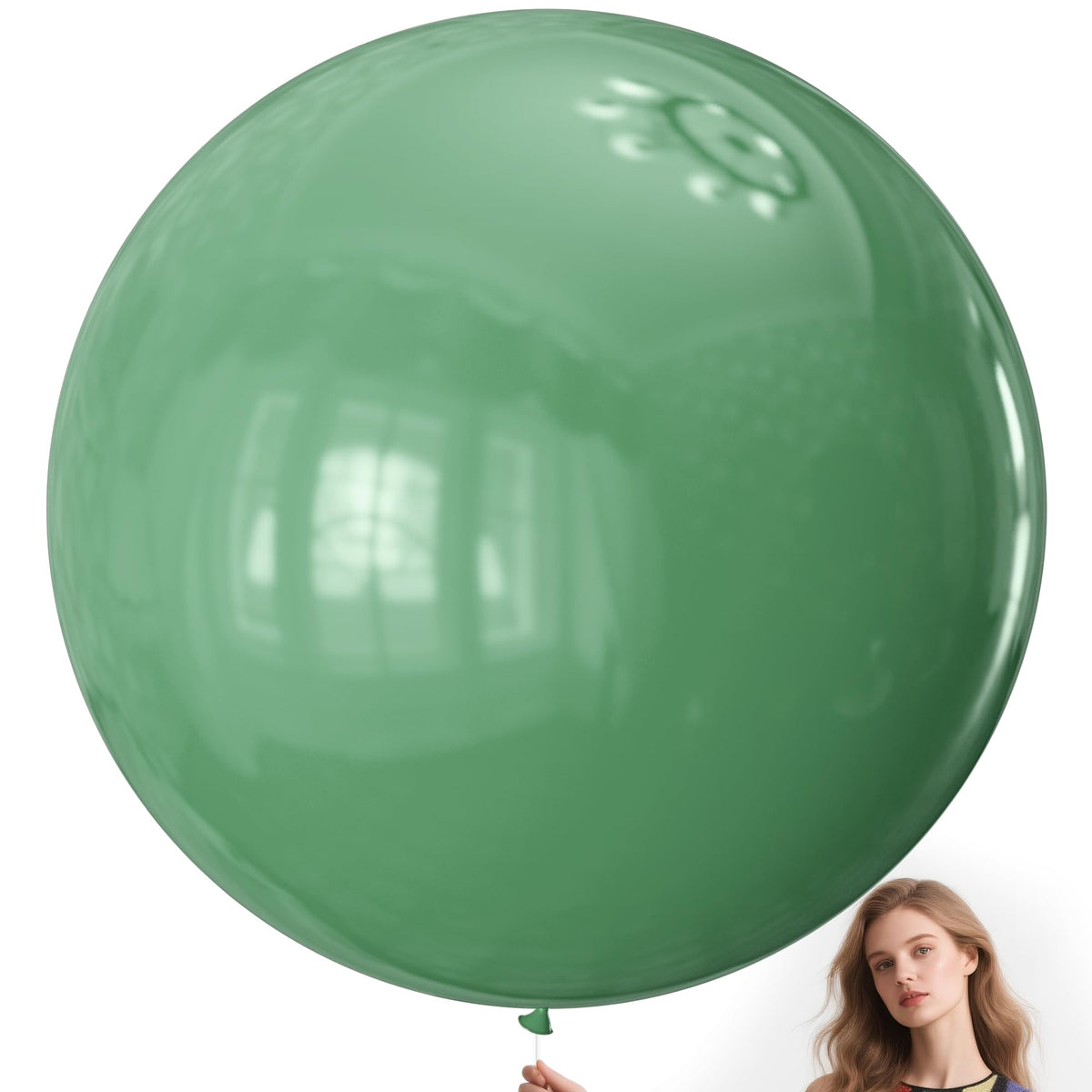 KAWKALSH 36-inch matte brown balloon for rustic weddings and autumn decor