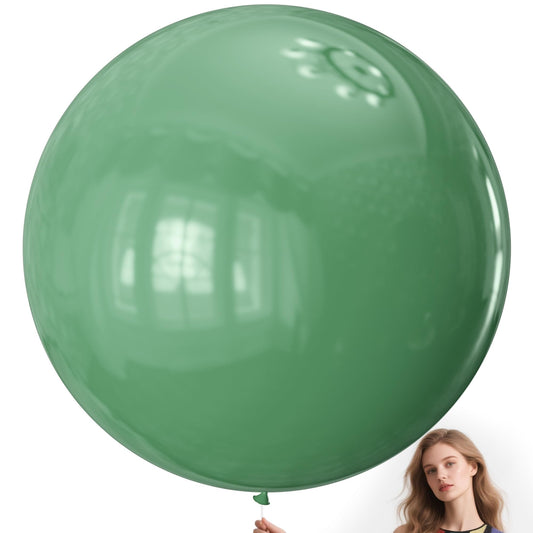 KAWKALSH 36-inch matte brown balloon for rustic weddings and autumn decor