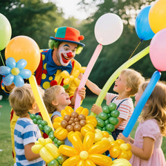 KAWKALSH bulk pack of 100 long balloons for large celebrations