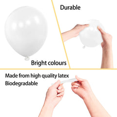 KAWKALSH close up latex balloons show premium natural rubber.