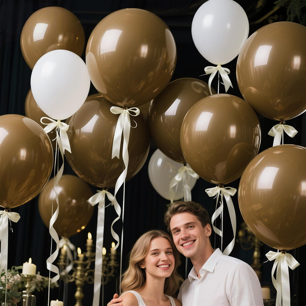 KAWKALSH eco-friendly latex balloons offer safe, durable party color.