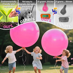 KAWKALSH fairy pink 36-inch balloon ready for celebrations