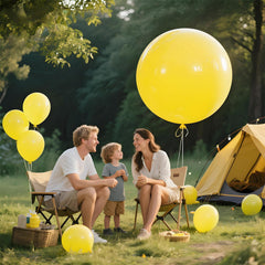 KAWKALSH helium-friendly jumbo balloon for easy setup
