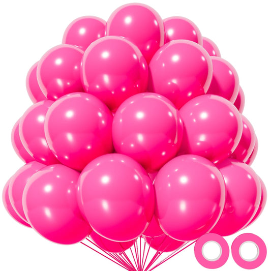 KAWKALSH hot pink balloon 12in for bold party decor and photos