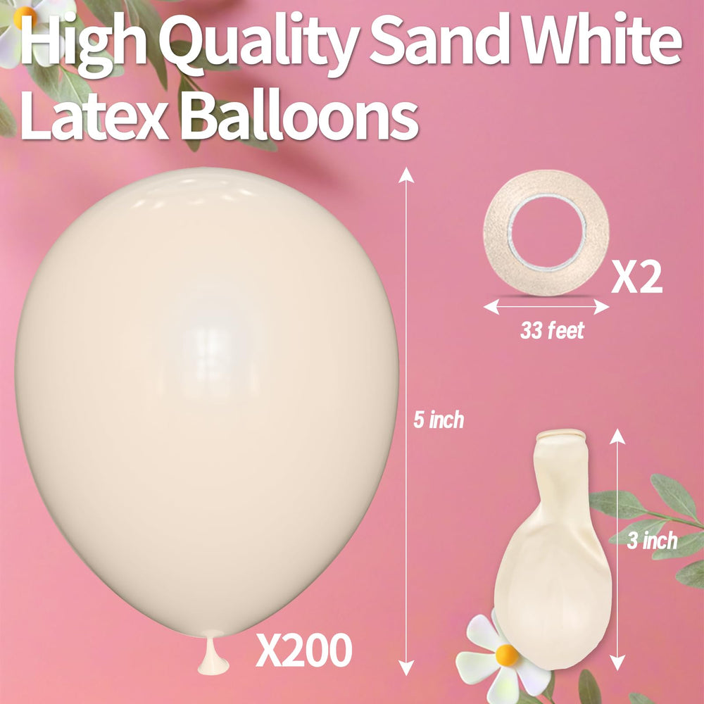 KAWKALSH party decor idea using 5inch balloons.