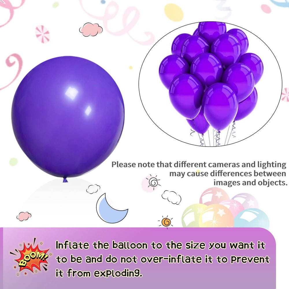KAWKALSH 5-inch balloons add texture and fullness to the arch design.