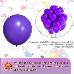 KAWKALSH 5-inch balloons add texture and fullness to the arch design.