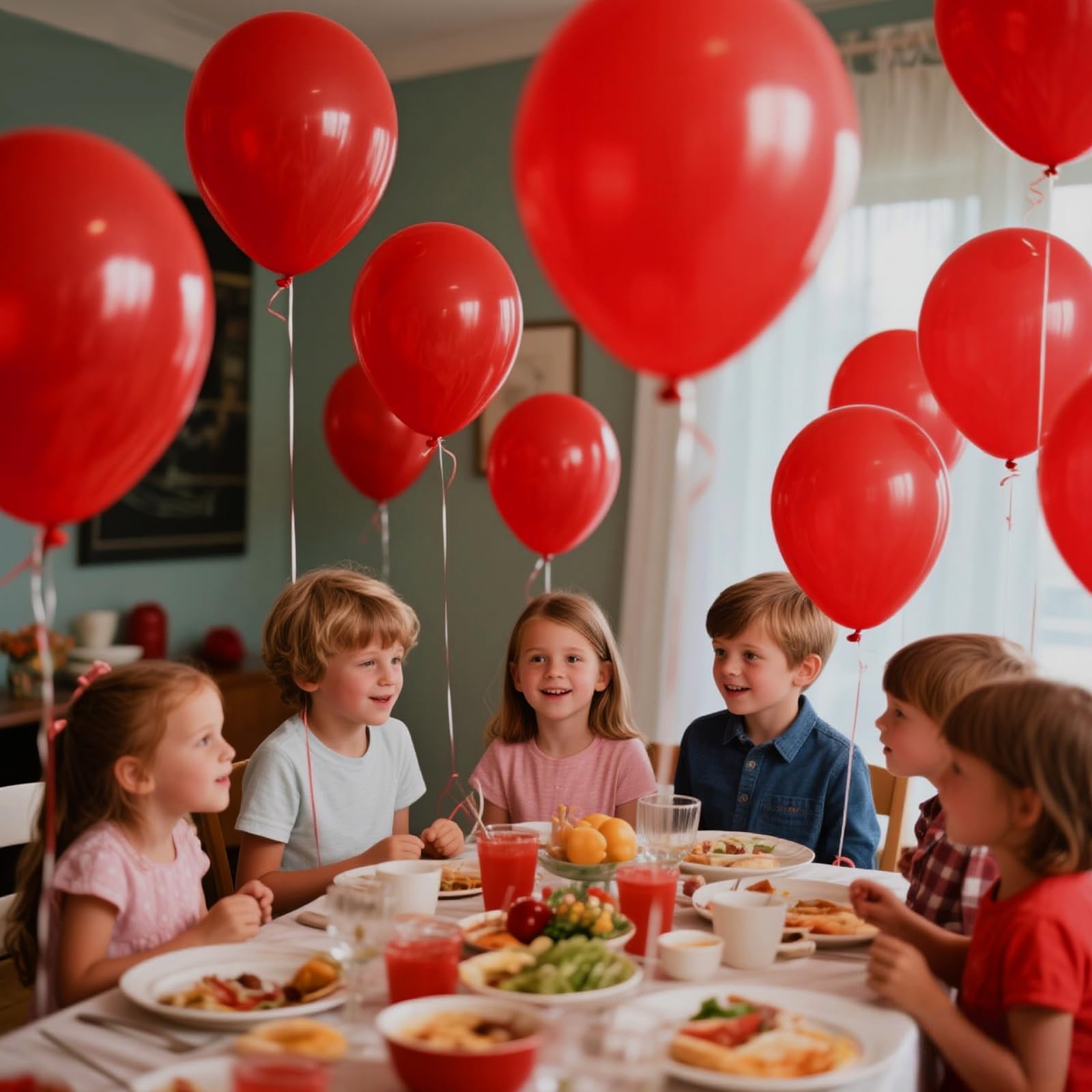 Kawkalsh red balloons care tips to maximize display time