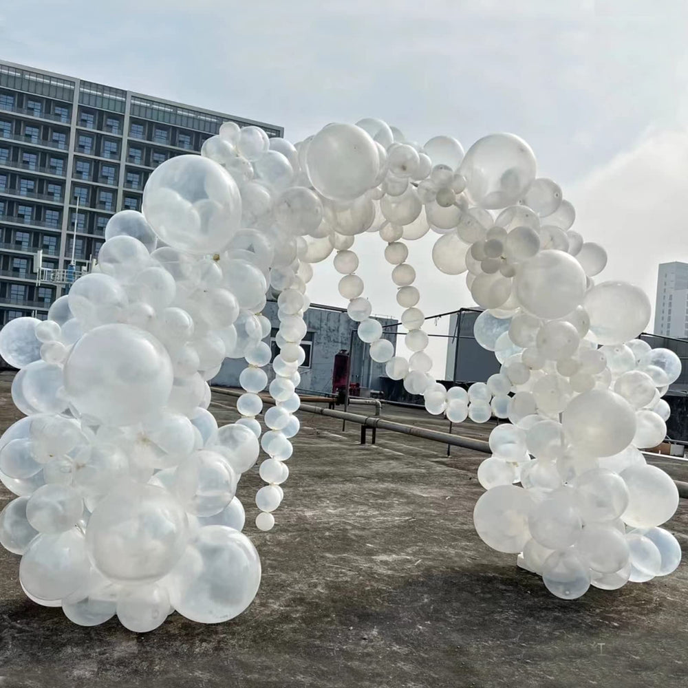 KAWKALSH wedding arch decoration with latex balloons