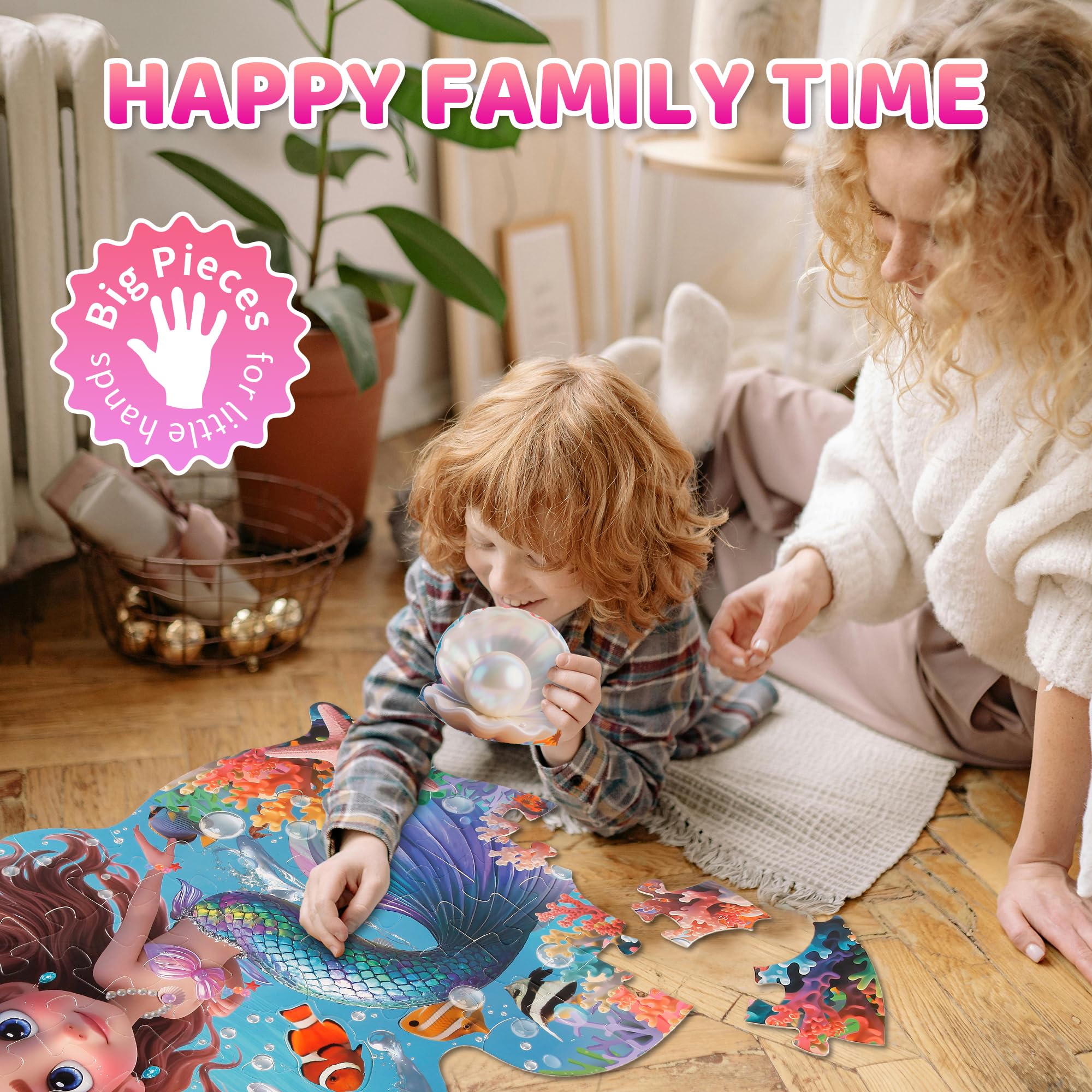 Kawyehu gift-ready mermaid puzzle box ideal for gifting