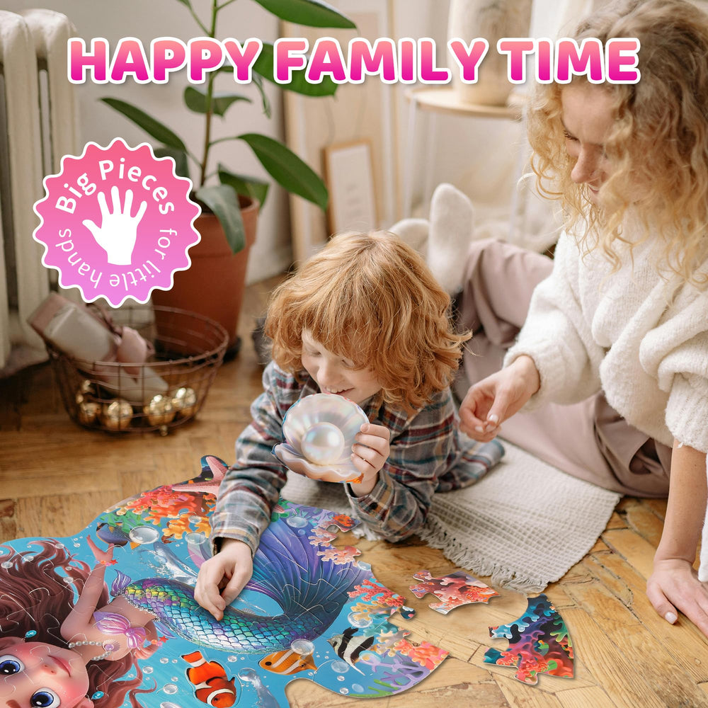 Kawyehu gift-ready mermaid puzzle box ideal for gifting