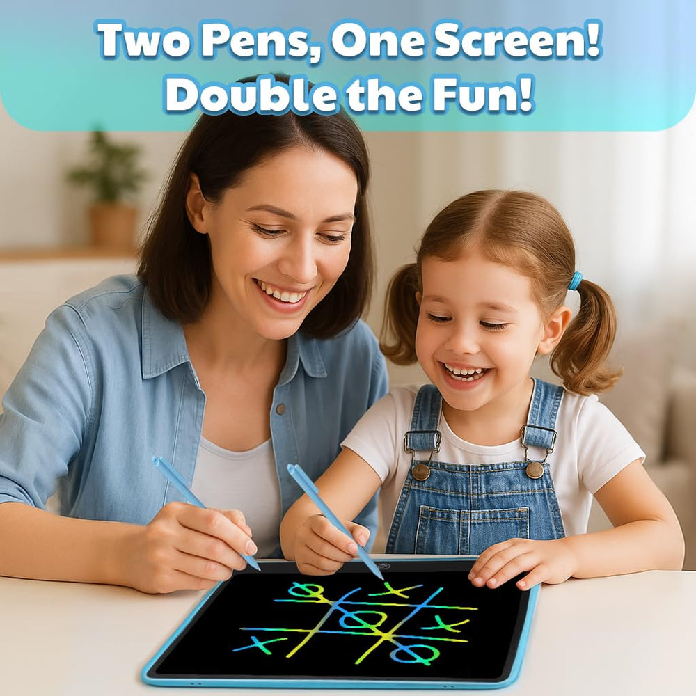 Kayoubi large-screen doodle board blue supports imaginative play and learning