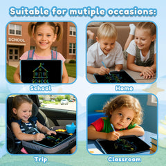 Kayoubi pink kids gift tablet suitable for ages 3–8 and beyond.