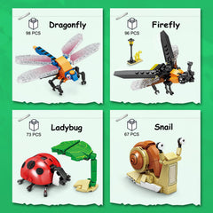 KAZI mantis building model for hands-on insect learning.