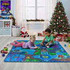 KC Cubs Batwheels mat Batman tile for imaginative play and safe tummy time