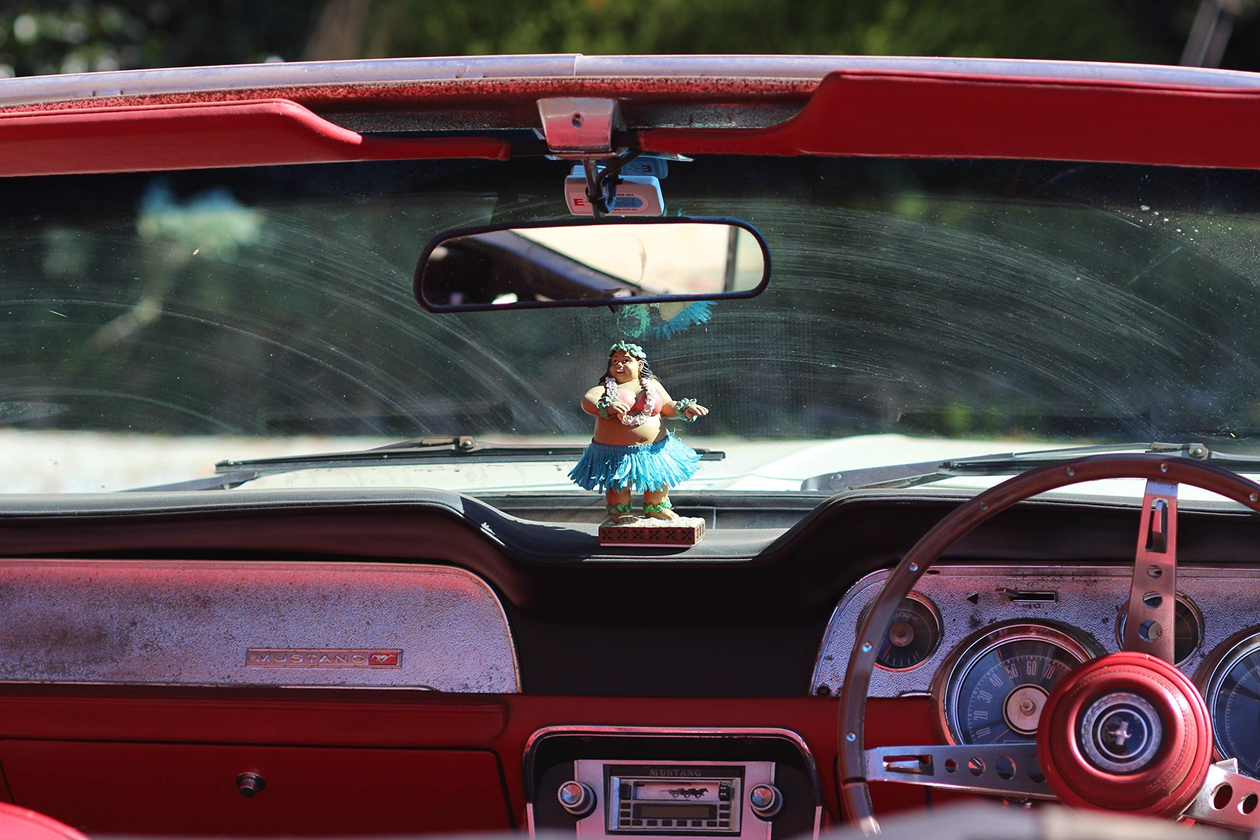 KC Hawaii hand-painted ukulele figure brightening your workspace
