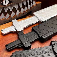 KDEDC Sky-Breaker Sword Slider reveals six-click mechanism with tactile feedback.