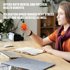 KDG stress ball exterior is stain-resistant and easy to wipe