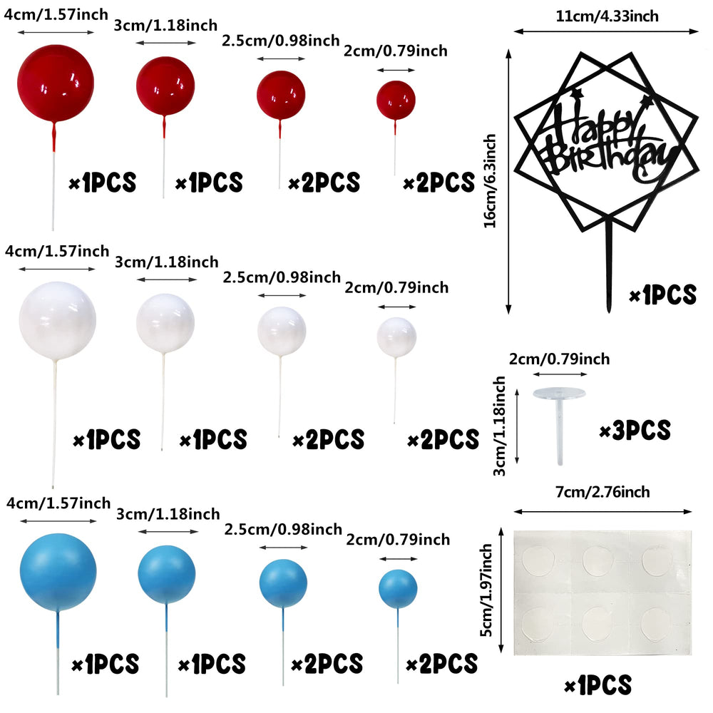 KDPATFAV cupcake toppers create colorful, theme-consistent desserts