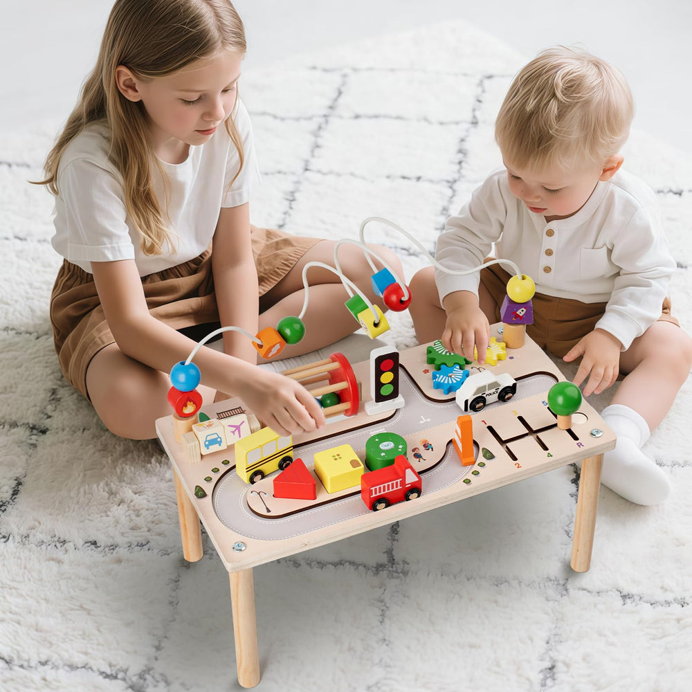 KDSFT activity table block puzzle supporting creative problem-solving