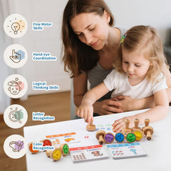 KDSFT arithmetic symbol stamps for basic math play.