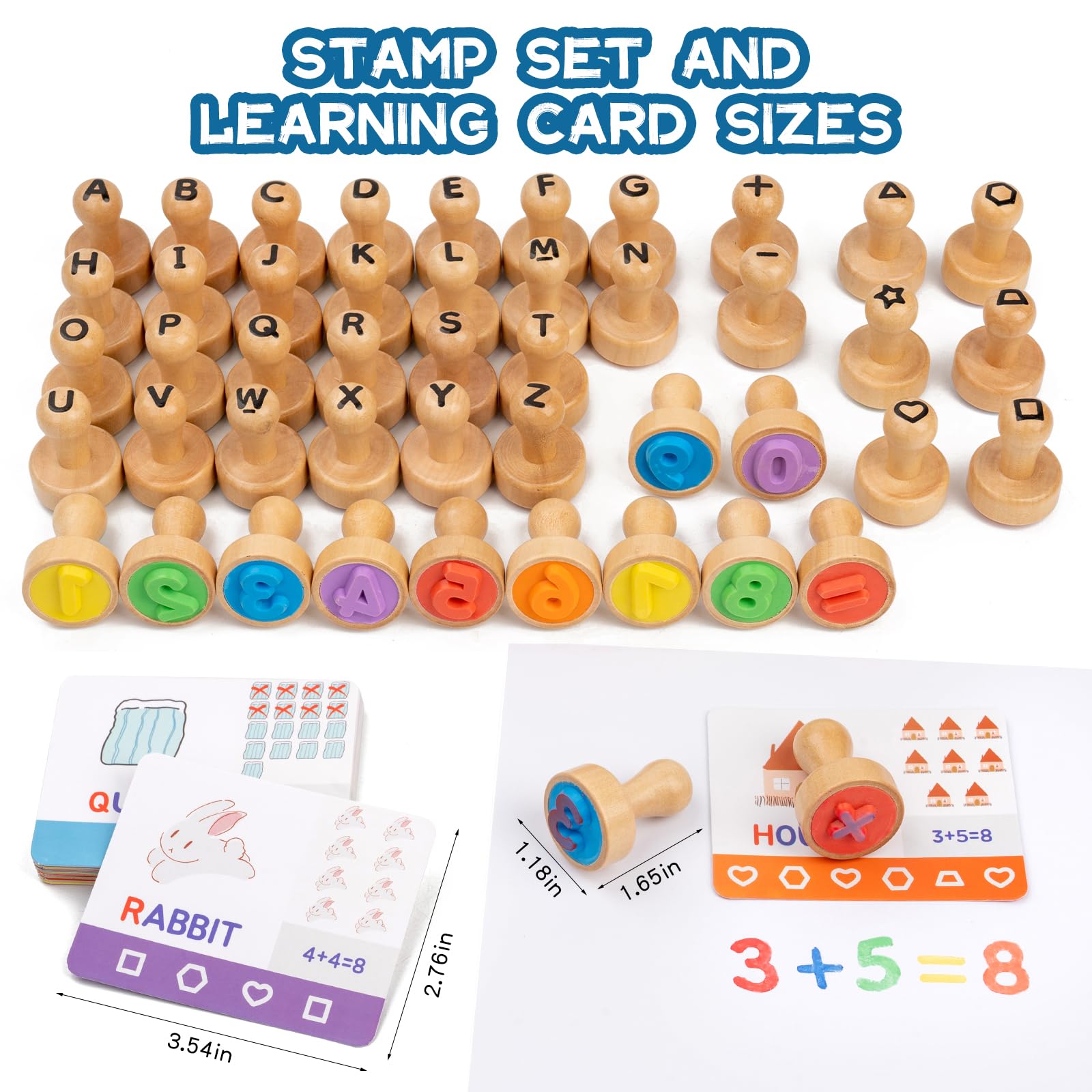 KDSFT organizer bag included for tidy stamp storage.