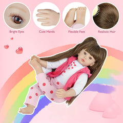 Kdudgso magnetic pacifier included for easy posing and soothing play