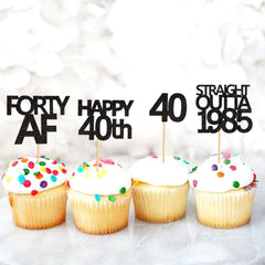 Keaziu dessert table decor cupcake toppers elevate birthday celebrations with stylish accents.