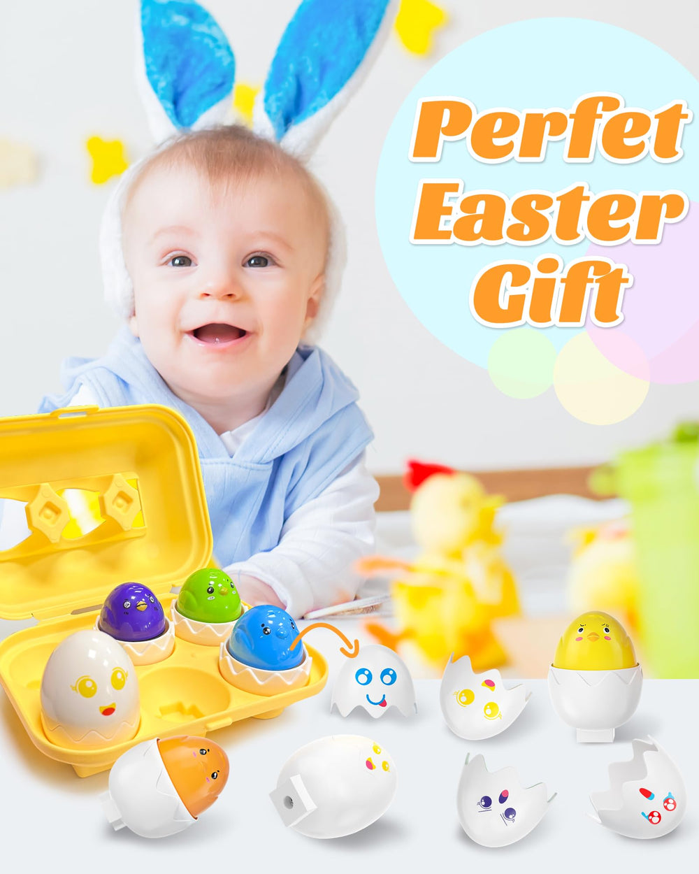 kecristv sensory eggs stimulate tactile exploration and fine motor skills.