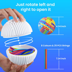 Keculf compact 4.24-inch ball fits travel, classroom, and home