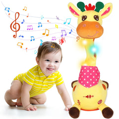 Keculf Dancing Giraffe Toy with LED lights for engaging playtime and movement