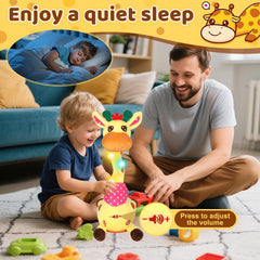 Keculf Dancing Giraffe Toy offers separate volume control for day and night use