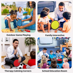 Keculf 8.34-inch square mats provide a compact tactile surface.