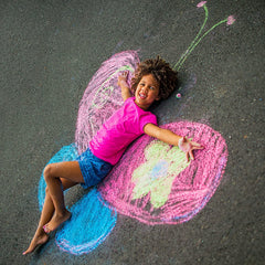 Keebor chalk set supporting kids artistic play and creativity