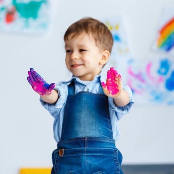 Keebor non-toxic paints support safe, imaginative projects for kids.