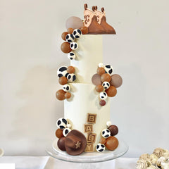 KEEPARTY ball toppers offer playful touches for cake decoration.