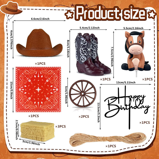 KEEPARTY cowgirl boot cake topper brings rustic vibe to celebrations