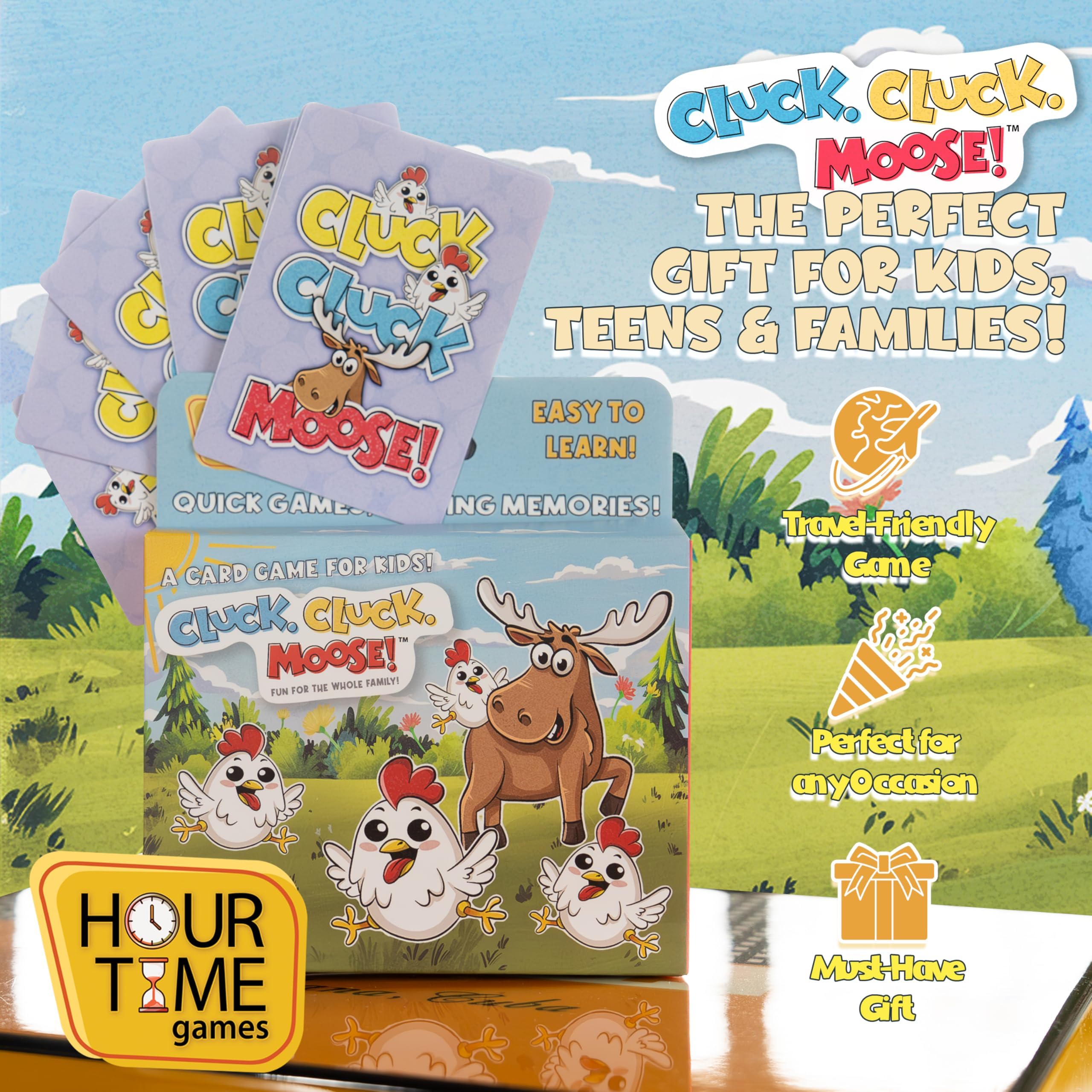 Keeper Chaos Cluck Cluck Moose reaction card captures silly moments