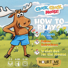 Keeper Chaos Cluck Cluck Moose travel game keeps kids entertained