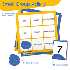 Keeping Busy bingo boards double-sided: simple and advanced layouts for varied skill levels.