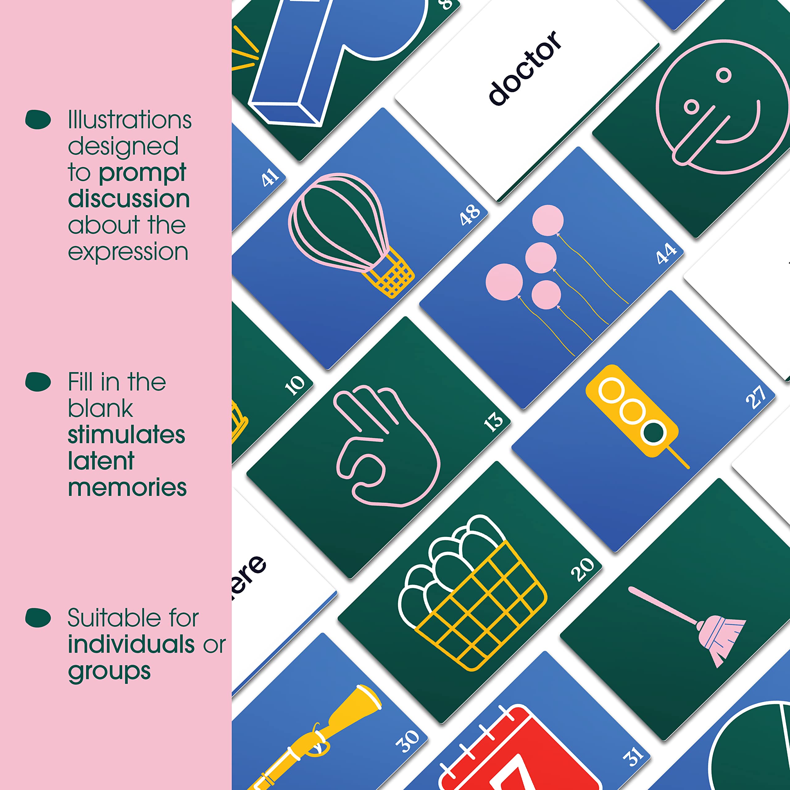 Keeping Busy Expressions Series 1 answer cards pair with prompts to guide discussion.
